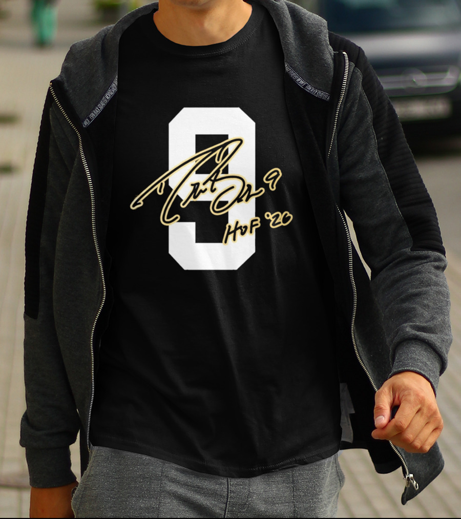 Drew Brees 9 HOF 2026 Elected Saints T-Shirt