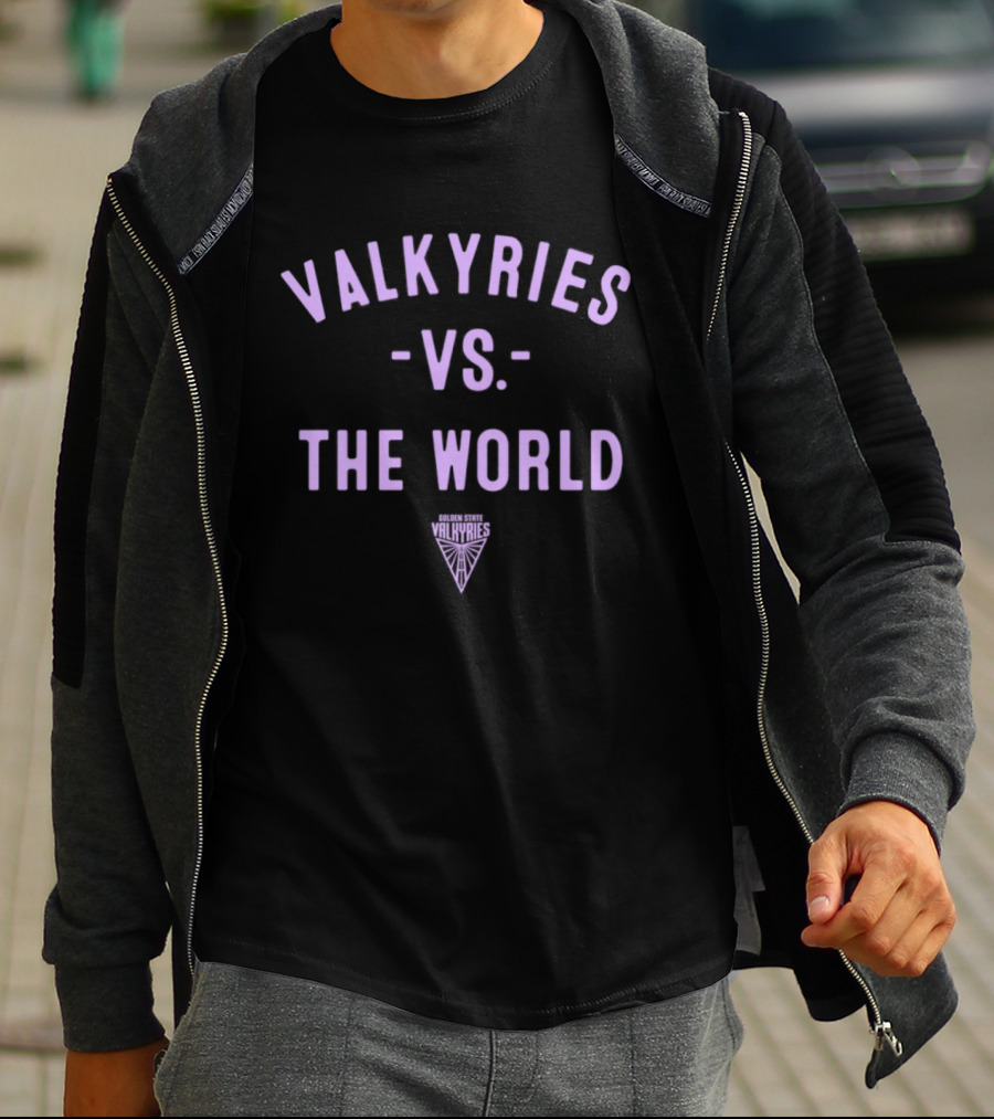 Golden State Valkyries Vs The World Nowbes 2026 WNBA Season T-Shirt