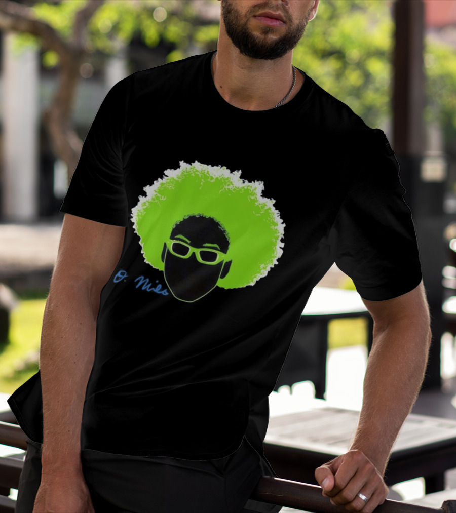 Olivia Miles Minnesota Lynx 2026 WNBA Green Afro And Glasses T-Shirt