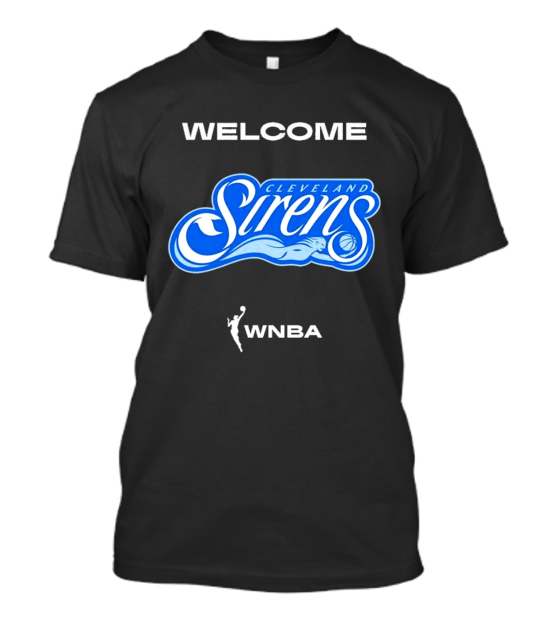 Welcome Cleveland Sirens WNBA 2026 Logo Debut T-Shirt
