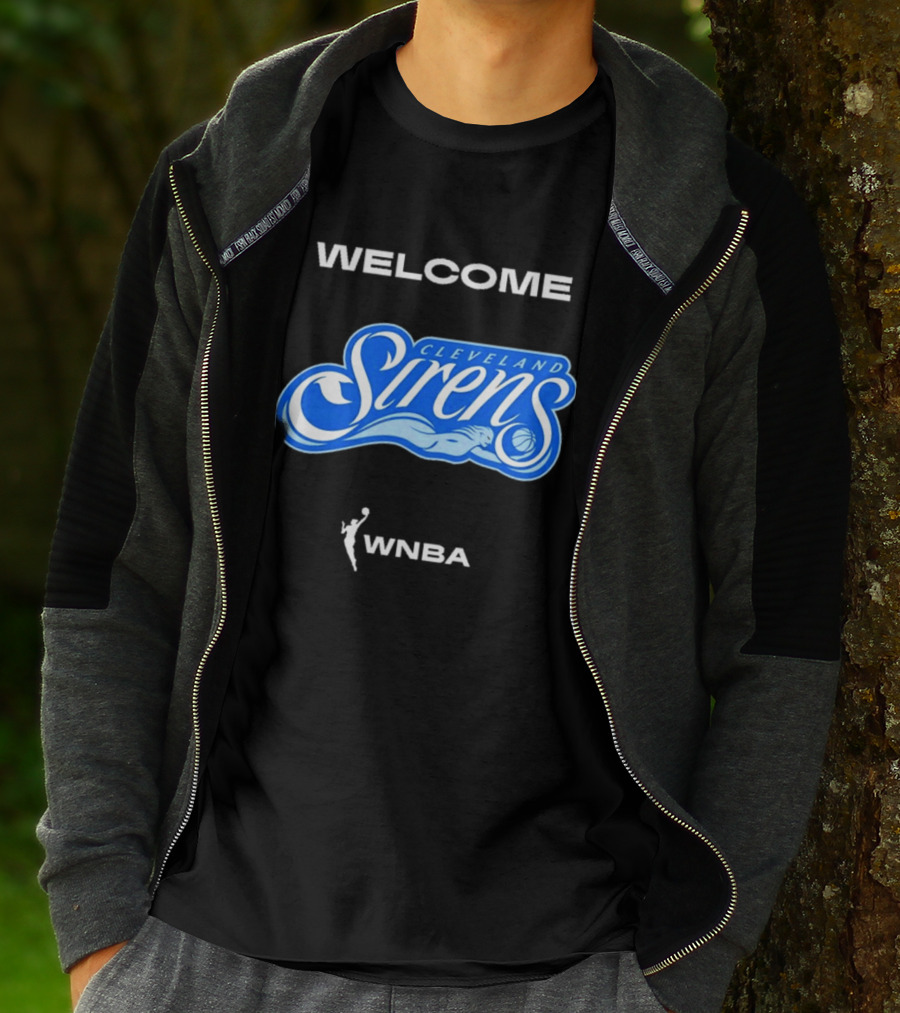 Welcome Cleveland Sirens WNBA 2026 Logo Debut T-Shirt