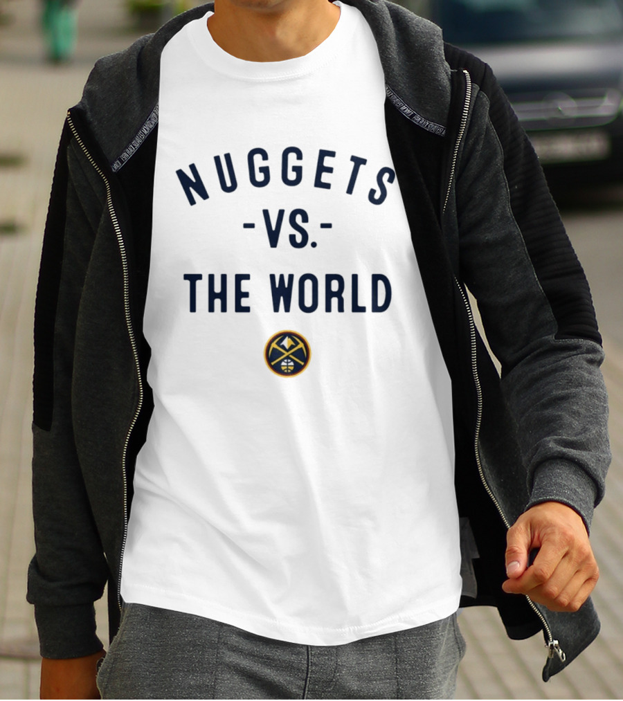 Nuggets Vs The World NBA 2026 Denver Nowbes T-Shirt