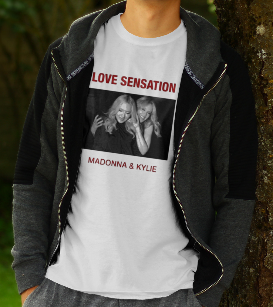 Madonna Kylie Love Sensation 2026 Remix T-Shirt