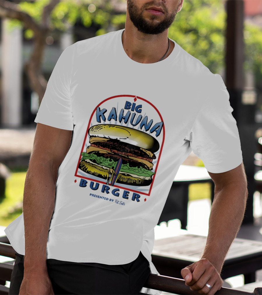 Big Kahuna Burger Fat Sal's Surfing Sandwich Arch T-Shirt