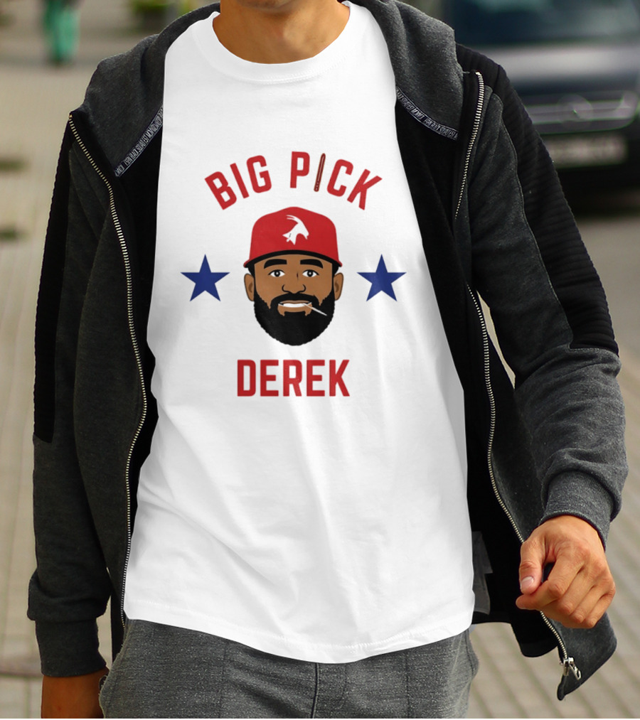 Big Pick Derek Philadelphia Phillies Baseball Stars T-Shirt