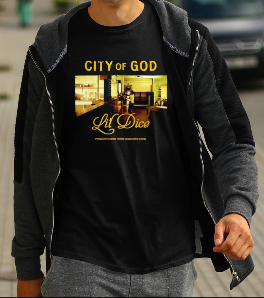 City Of God Lil Dice Leandro Firmino Douglas Silva T-Shirt