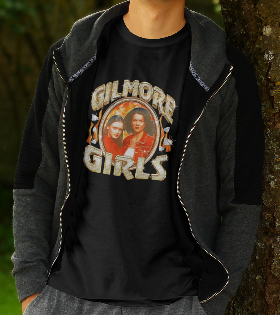 Gilmore Girls Flame Diamond 90s Bootleg T-Shirt