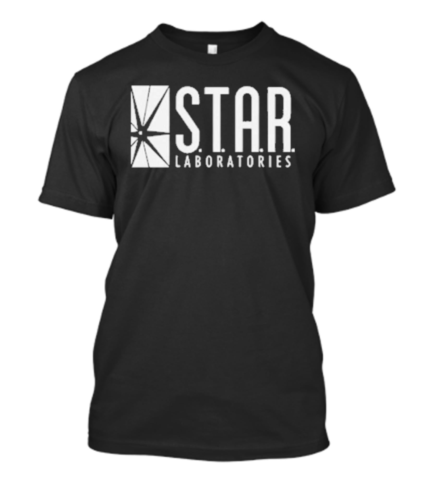 S.T.A.R. Laboratories Grant Gustin Barry Allen The Flash Dark Navy T-Shirt