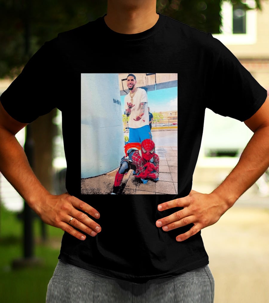 BA MO LaMelo Ball Spider Man T-Shirt
