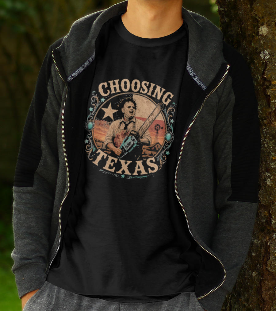Choosing Texas Chainsaw Leatherface T-Shirt