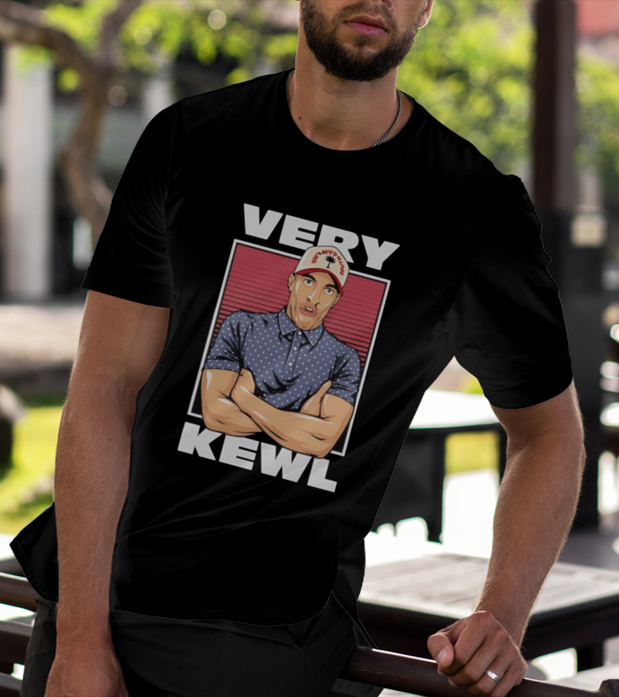 Very Kewl PE Guy Palm Tree Hat T-Shirt