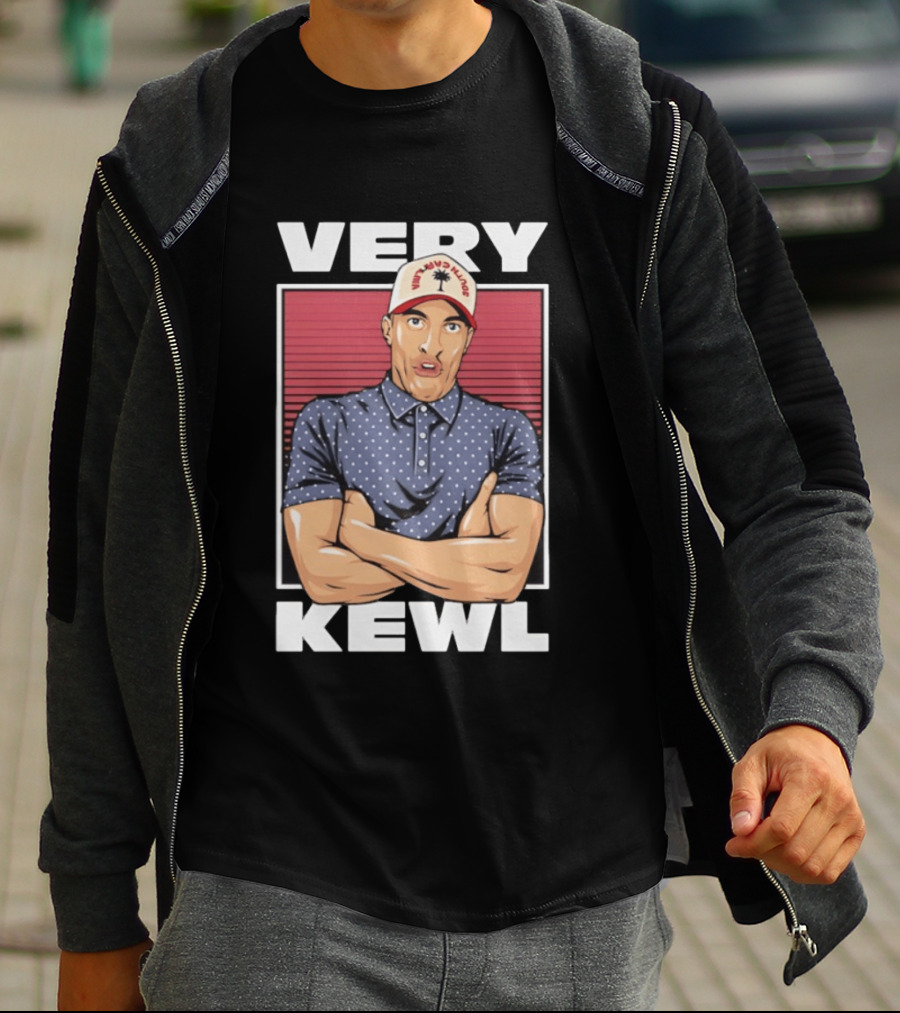Very Kewl PE Guy Palm Tree Hat T-Shirt