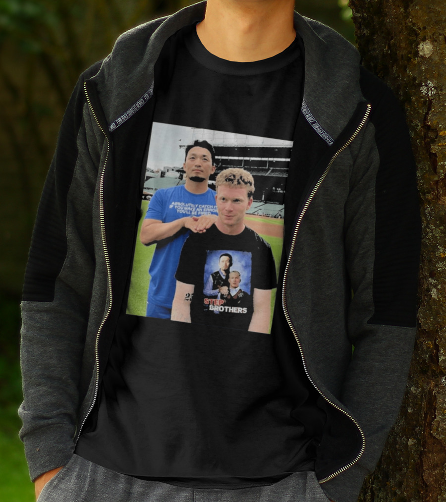 Seiya Suzuki Pete Crow Armstrong Step Brothers Baseball Humor T-Shirt