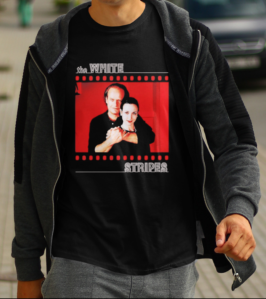 The White Stripes Black Math Kelsey Grammer Frasier Spoof T-Shirt