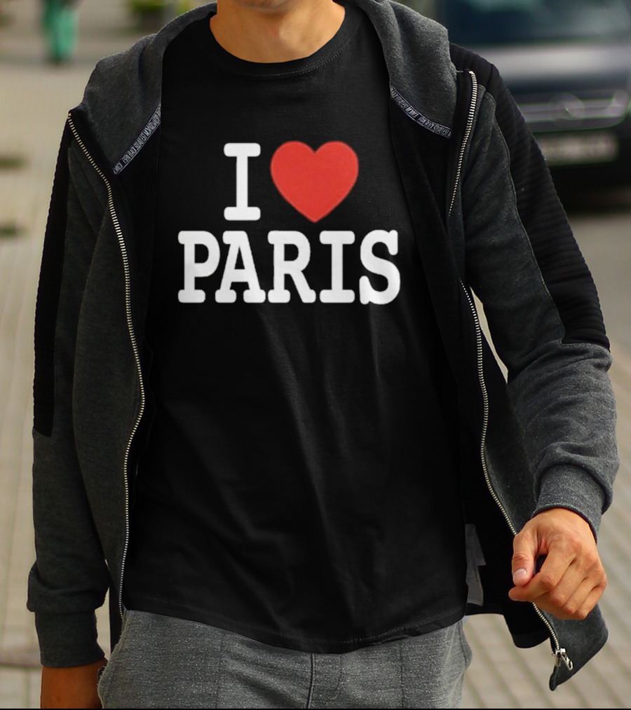 Stephon Castle I Love Paris Heart T-Shirt