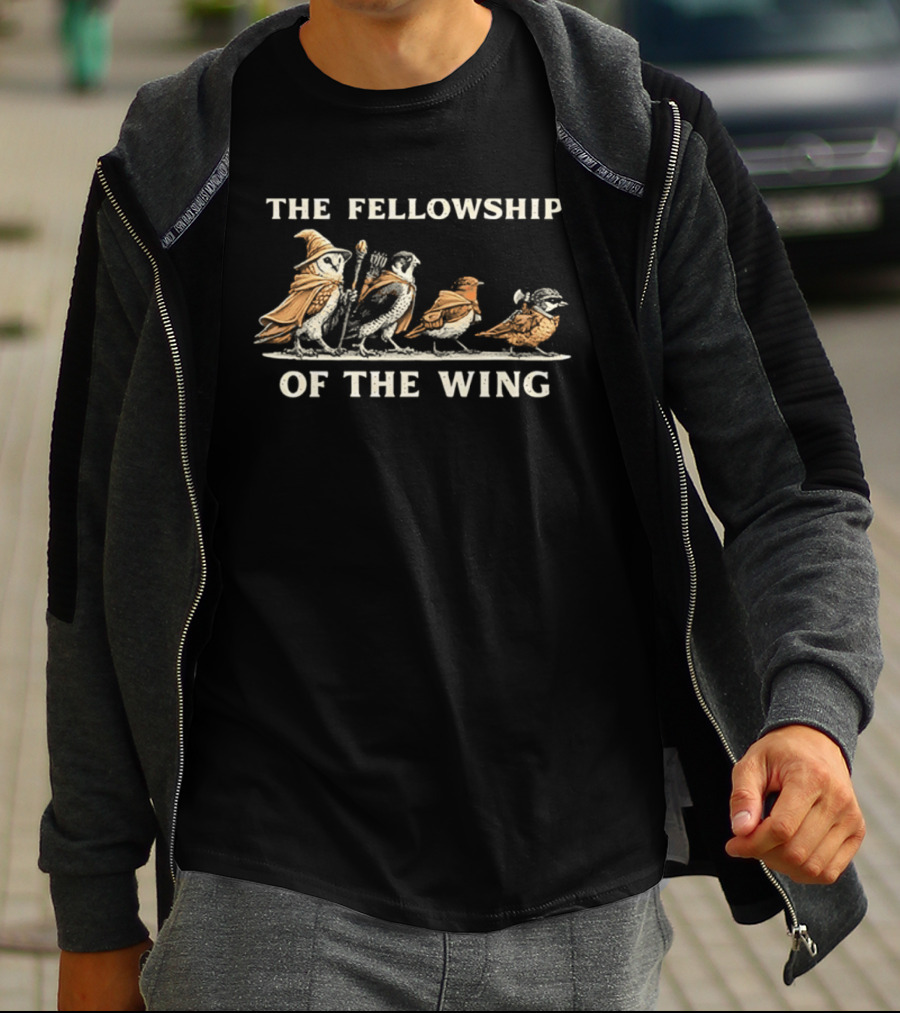The Fellowship Of The Wing Lord Of The Rings Birds T-Shirt