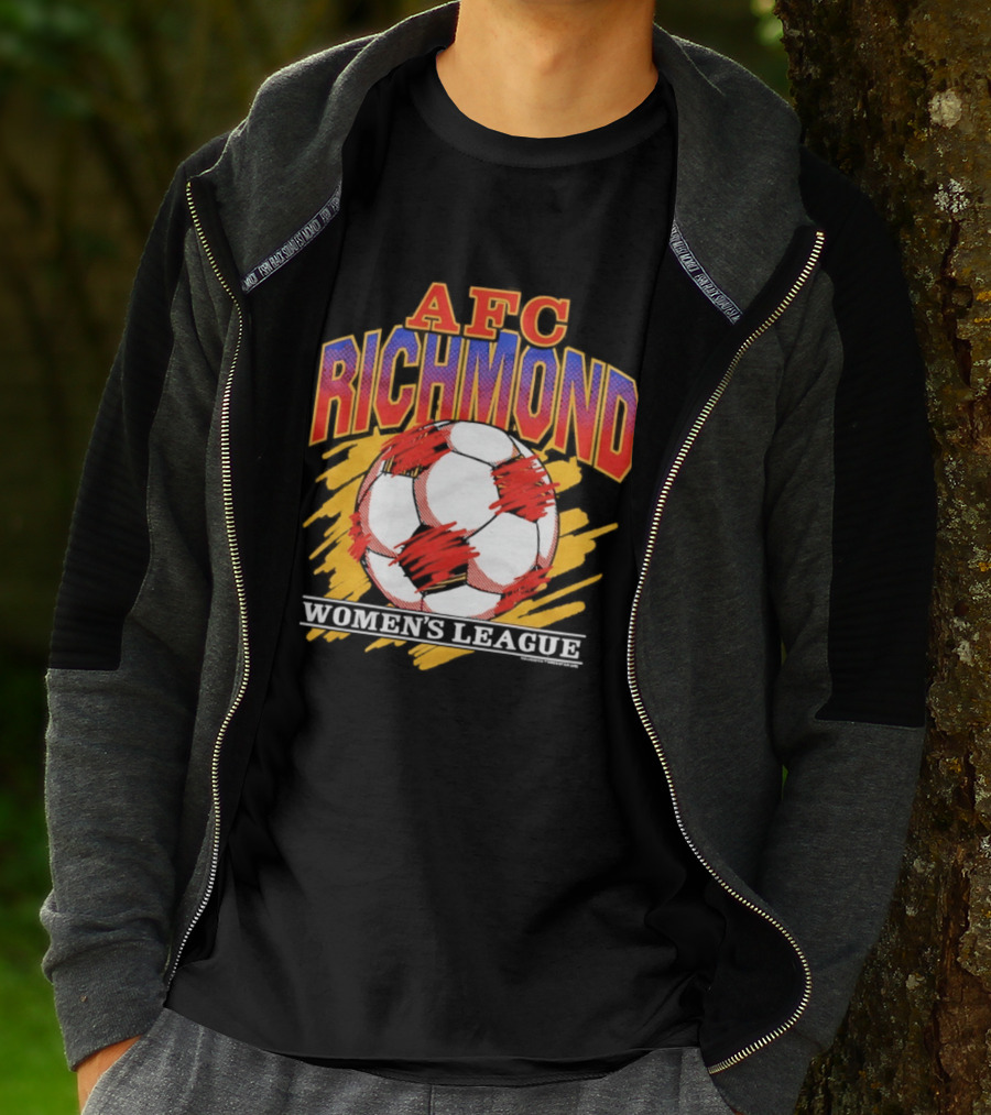 Ted Lasso AFC Richmond Women's League Soccer Ball T-Shirt