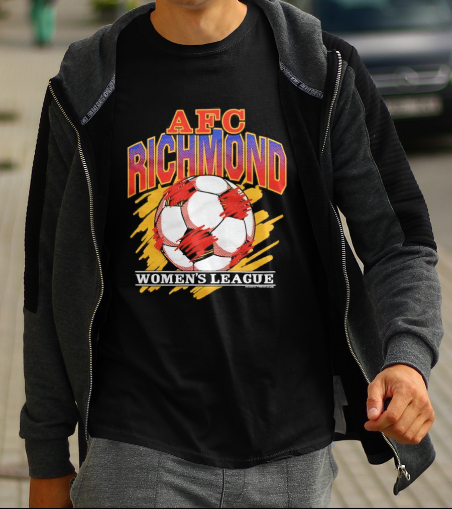 Ted Lasso AFC Richmond Women's League Soccer Ball T-Shirt