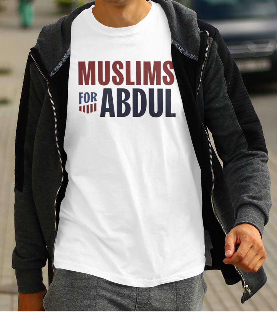 Muslims For Abdul Michigan Governor Progressive Politics T-Shirt