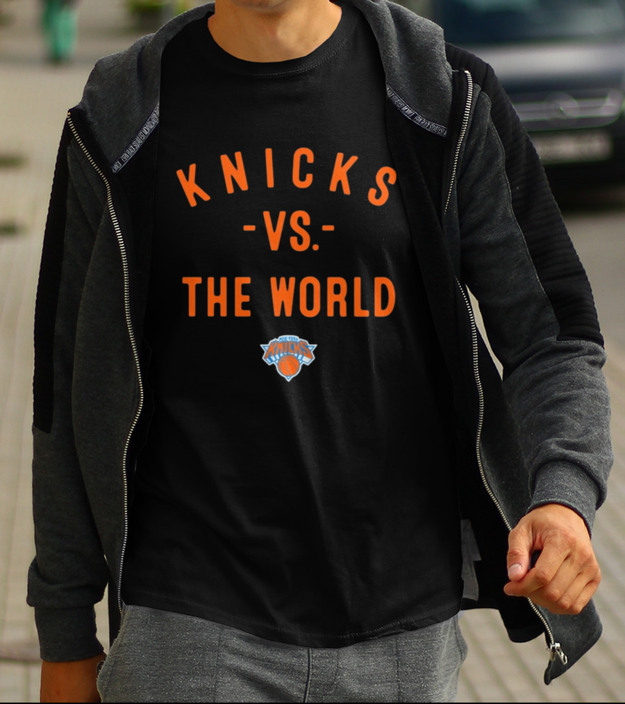 New York Knicks Vs The World NBA 2026 Nowbes T-Shirt