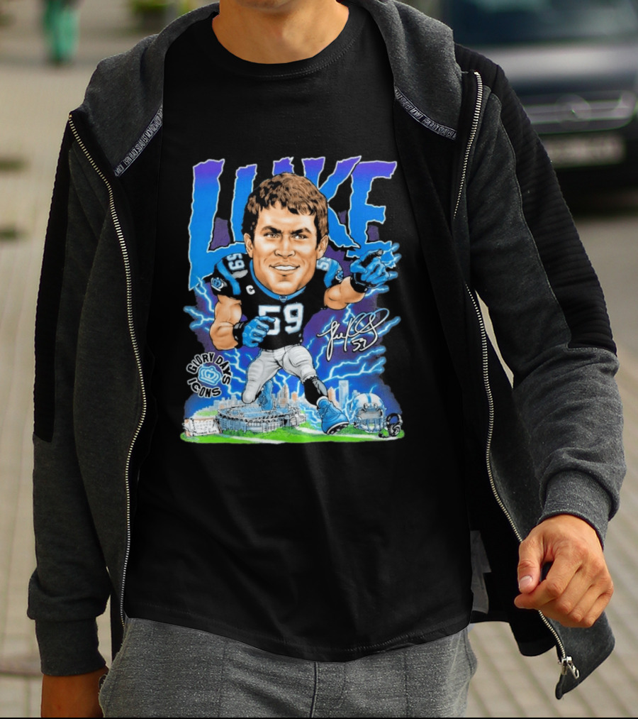 Glory Days Icons Luke 59 Football Legend T-Shirt