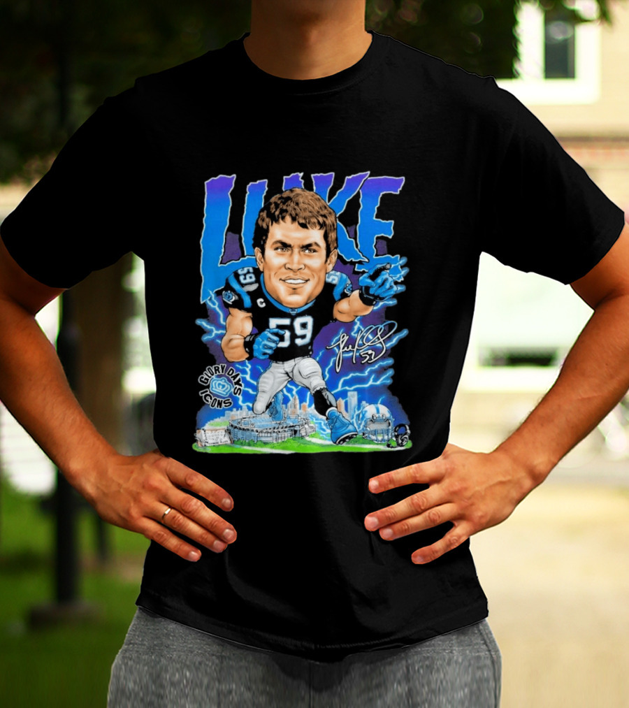 Glory Days Icons Luke 59 Football Legend T-Shirt