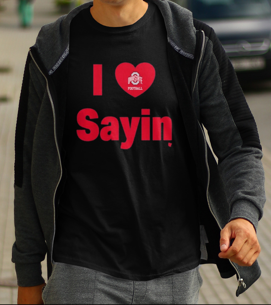 Ohio State Football I Heart Julian Sayin T-Shirt