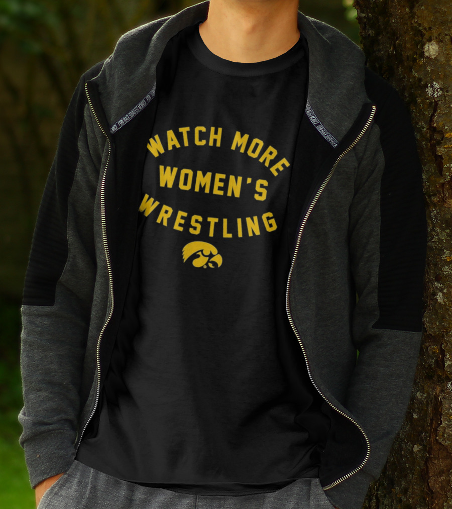 Iowa Hawkeyes More Women's Wrestling Support T-Shirt