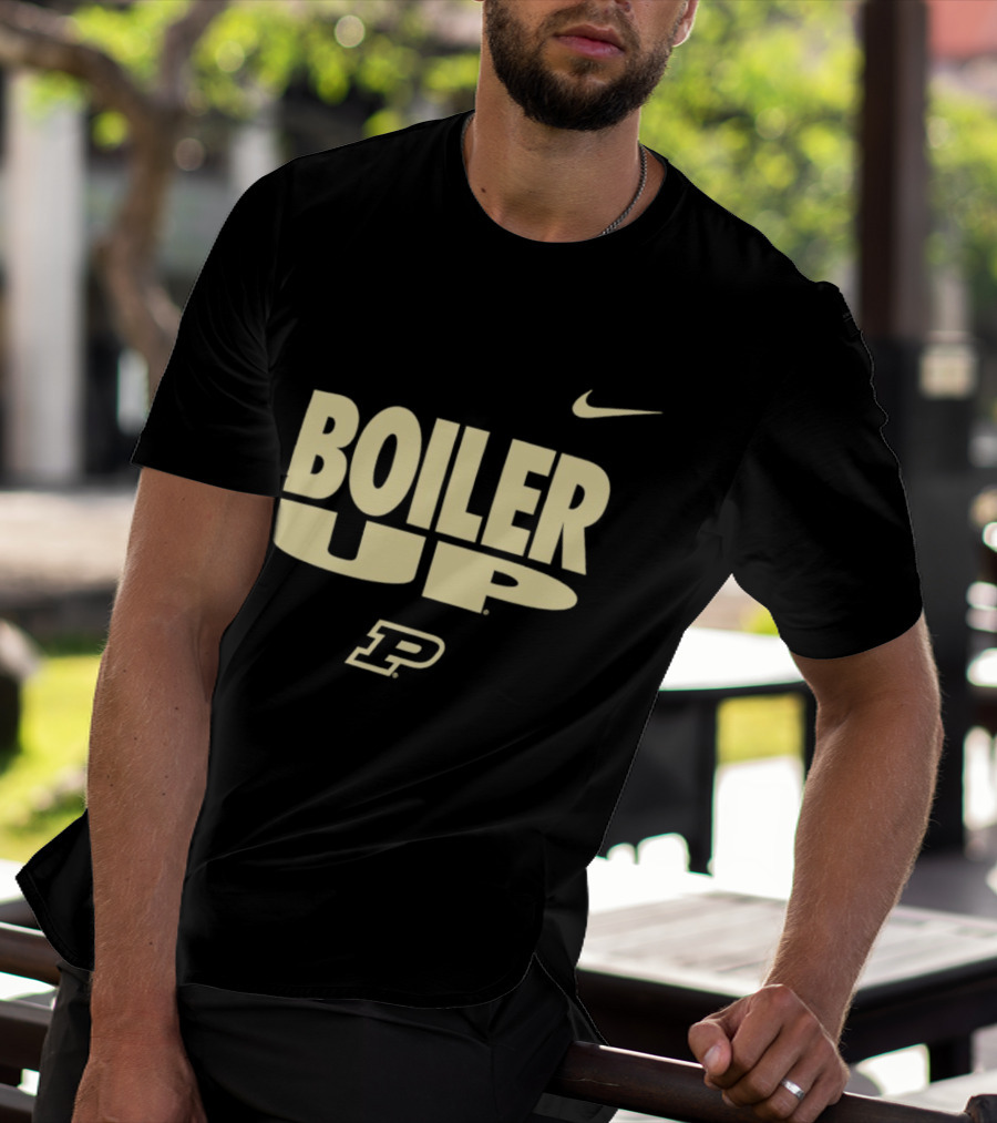 Purdue Boilermakers Boiler Up Nike P T-Shirt