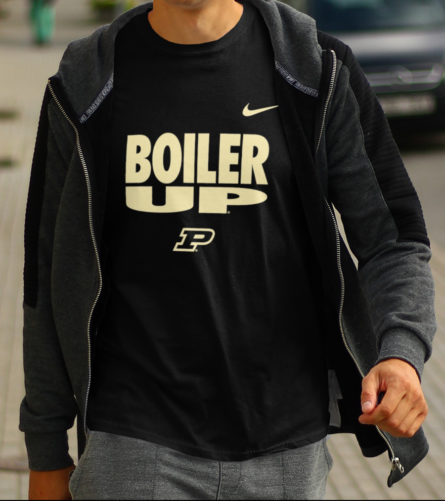Purdue Boilermakers Boiler Up Nike P T-Shirt