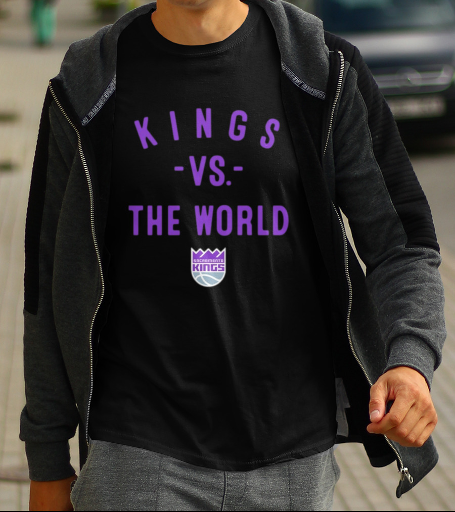 Sacramento Kings Vs The World NBA 2026 Nowbes T-Shirt