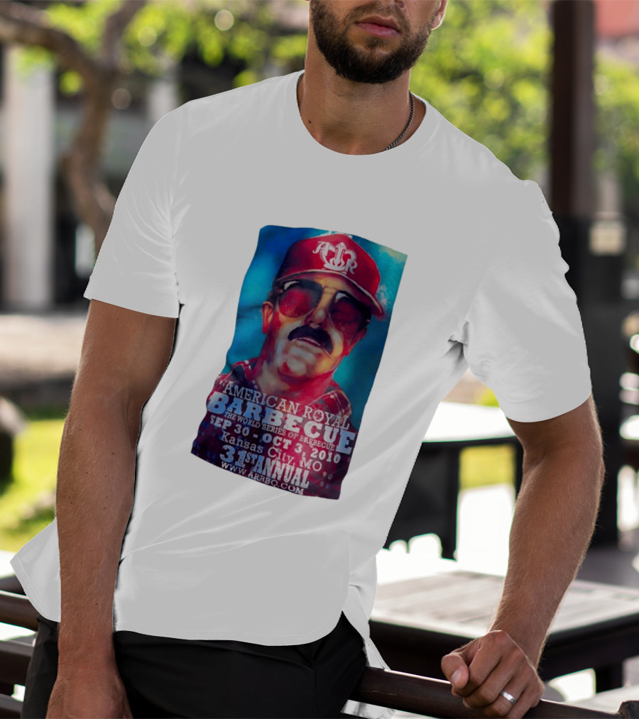 Dale Earnhardt American Royal Barbecue 2010 Kansas City Sep 30 Oct 3 31st Annual T-Shirt