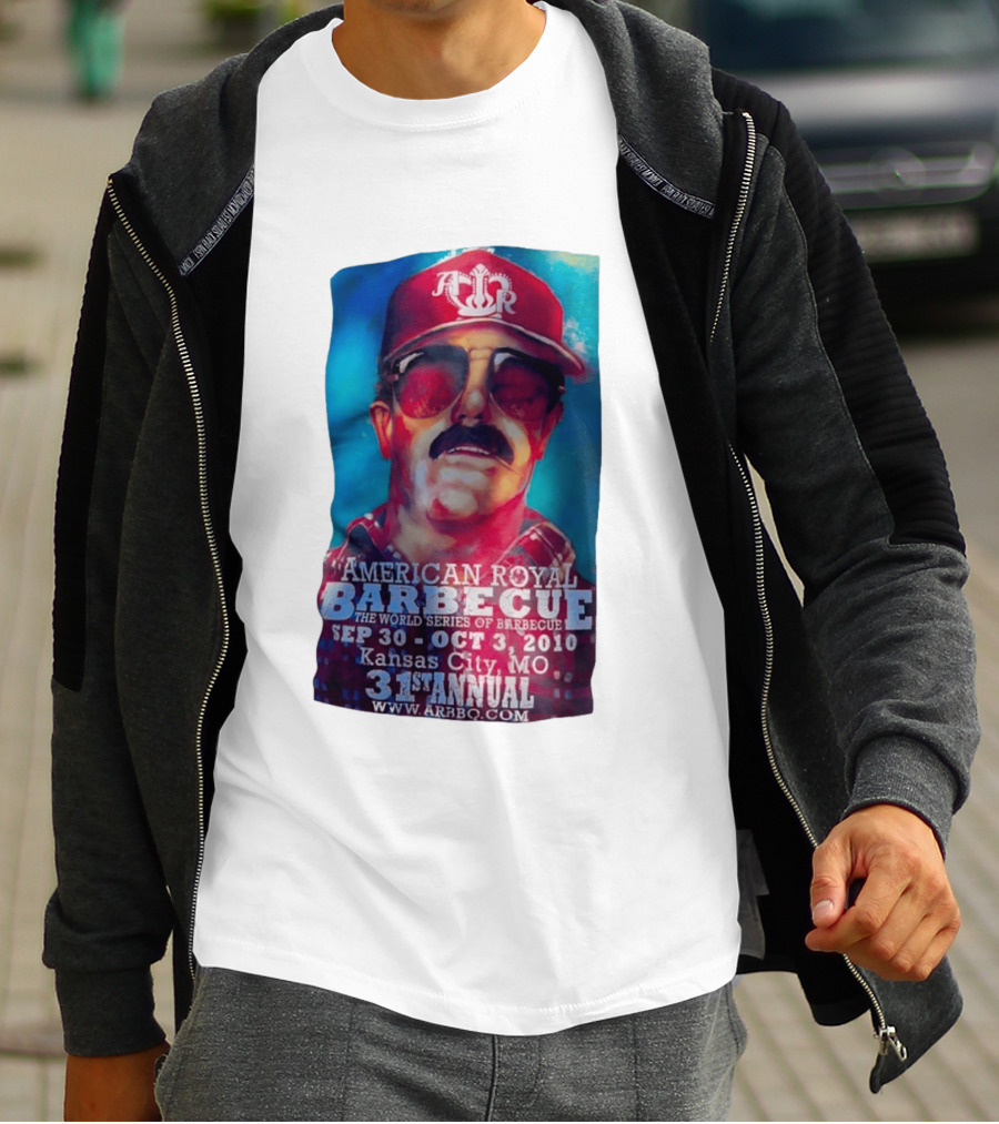 Dale Earnhardt American Royal Barbecue 2010 Kansas City Sep 30 Oct 3 31st Annual T-Shirt
