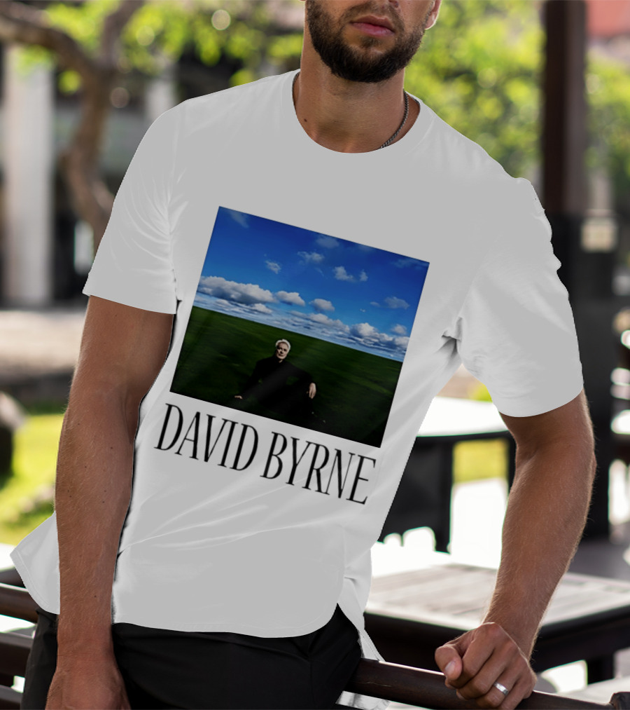 David Byrne Windows Wallpaper Meme T-Shirt