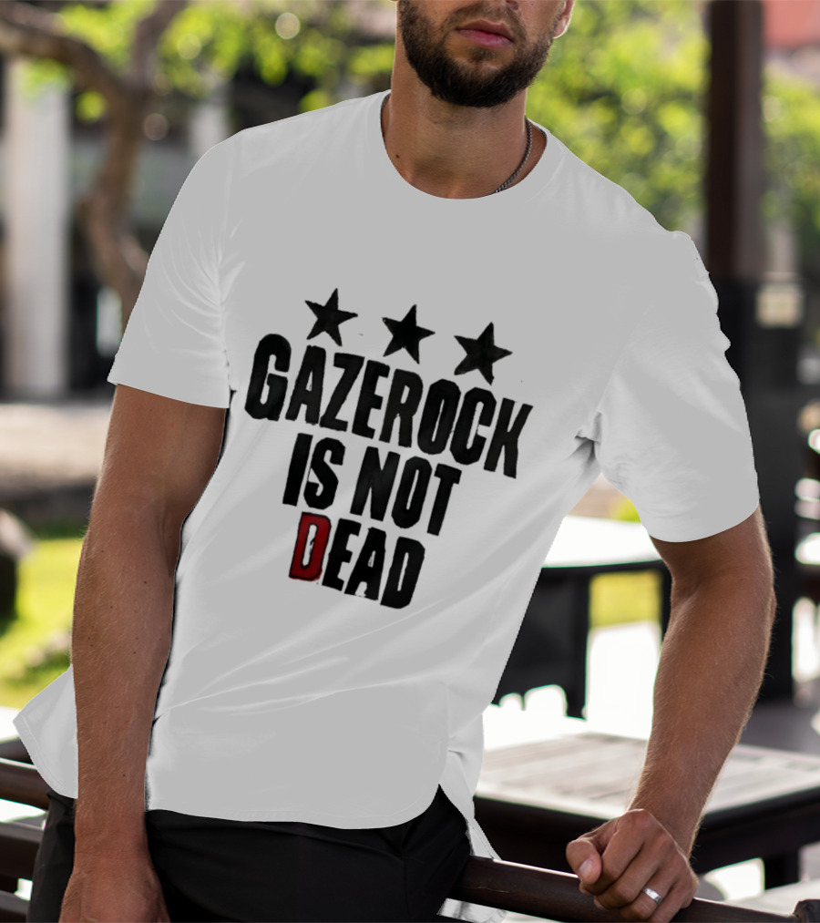 Gazerock Is Not Dead Stars T-Shirt