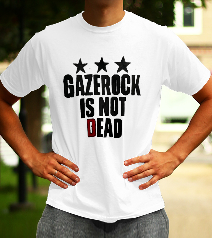 Gazerock Is Not Dead Stars T-Shirt