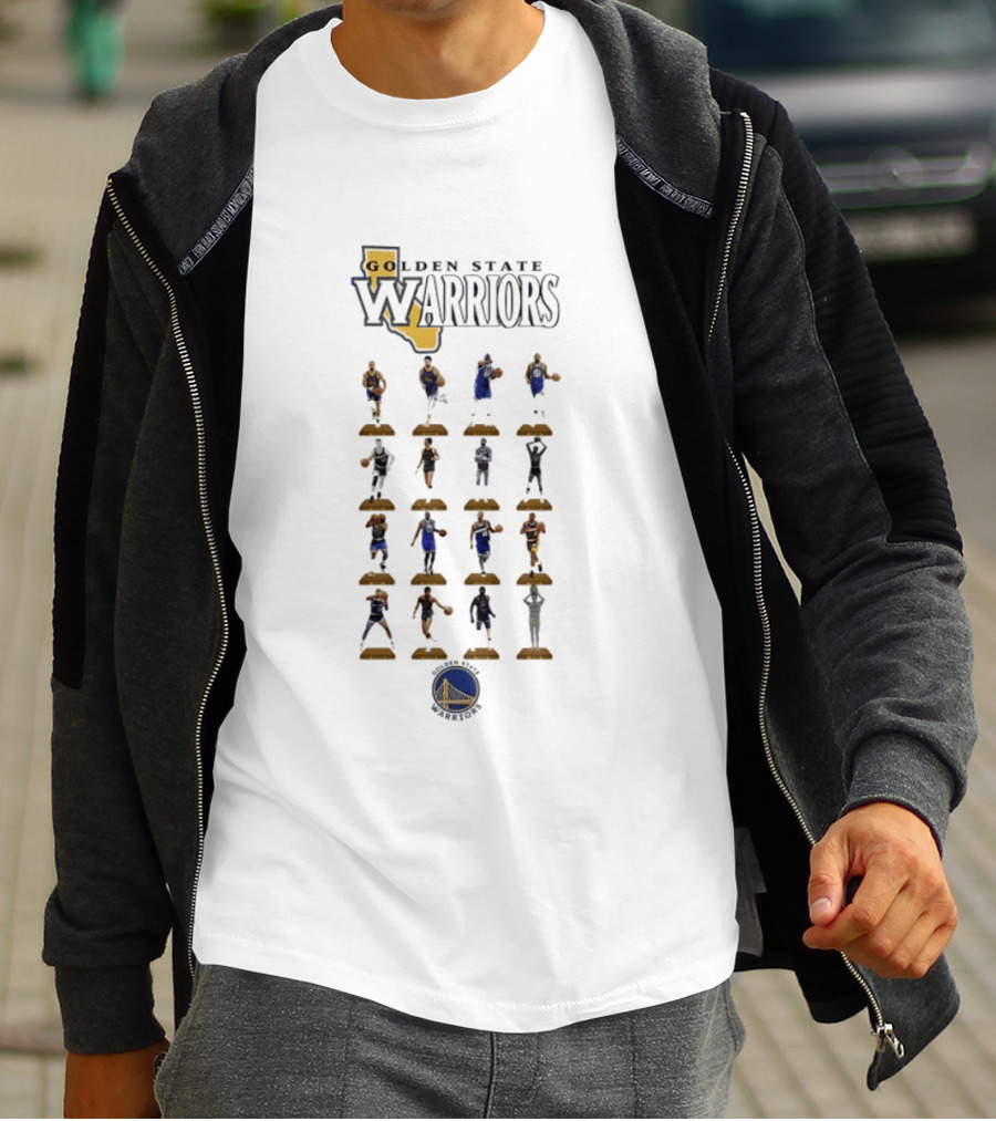 Golden State Warriors NBA Legends Moments T-Shirt