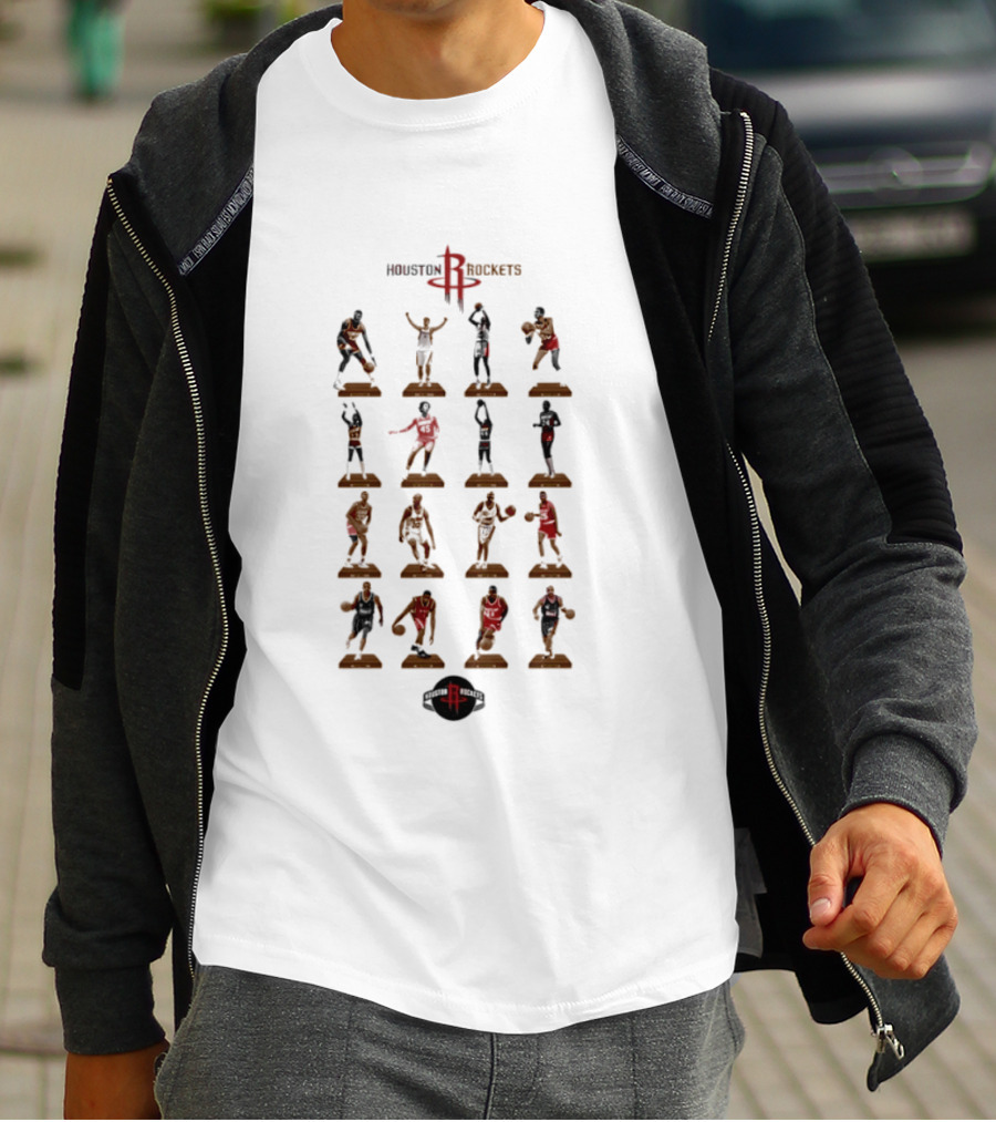 Houston Rockets Legends Hall Houston Rockets Basketball T-Shirt