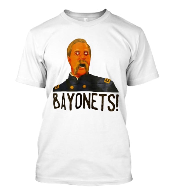 Bayonets Joshua Chamberlain Gettysburg Civil War T-Shirt