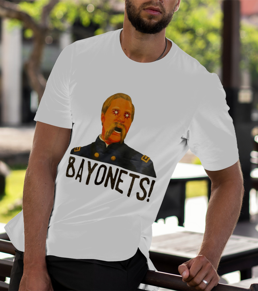 Bayonets Joshua Chamberlain Gettysburg Civil War T-Shirt