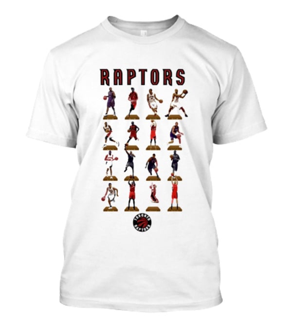 Raptors NBA Hall Of Fame Legends Moments T-Shirt