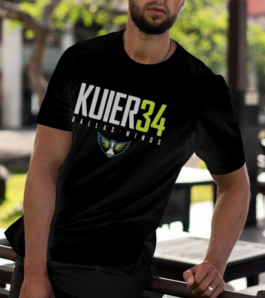 Kuier 34 Dallas Wings 2026 WNBA T-Shirt