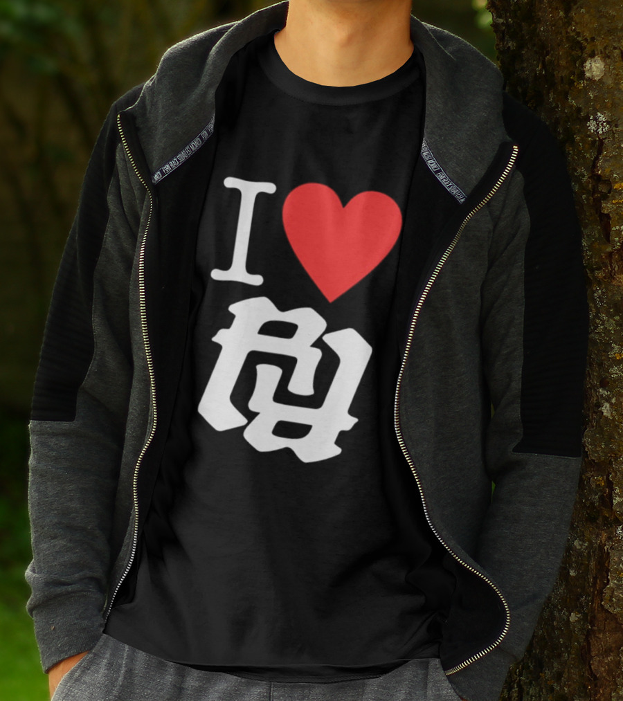 I Heart RR White T-Shirt