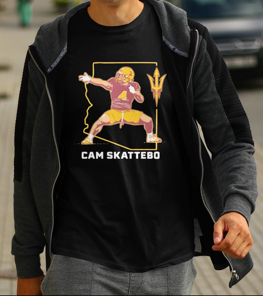 Cam Skattebo ASU Football Arizona State Sun Devils Star 2026 T-Shirt