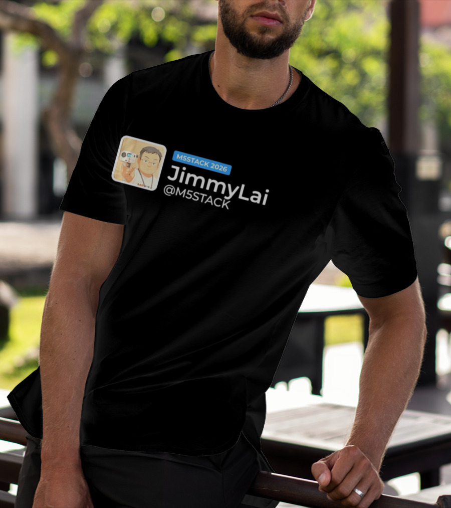 M5STACK 2026 Jimmy Lai M5Stack T-Shirt