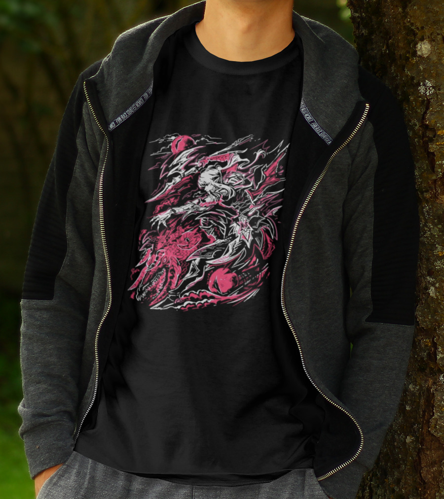 Dragon's Chosen Final Fantasy XIV Abstract Fantasy T-Shirt