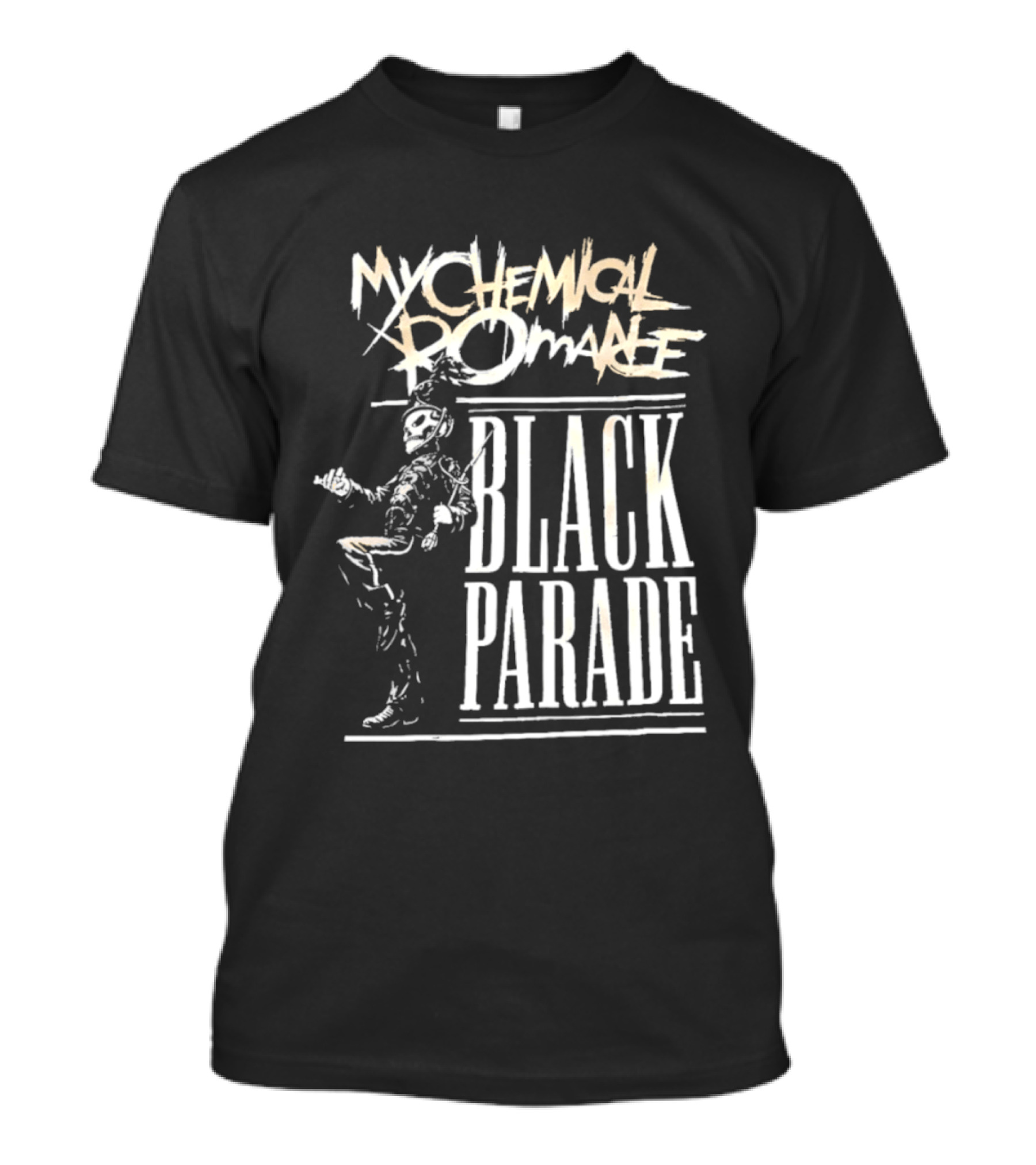 My Chemical Romance Black Parade Skeleton Marching Band T-Shirt