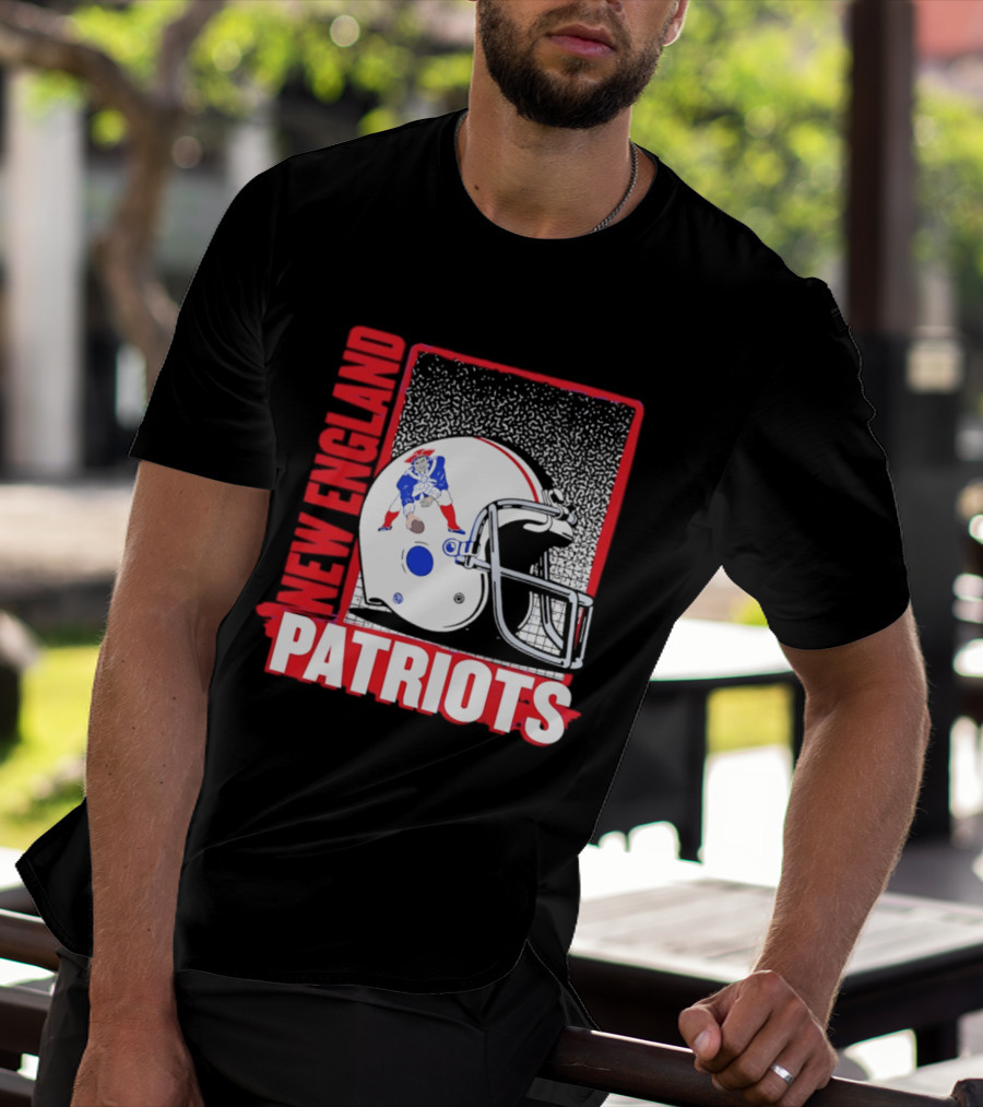 New England Patriots Vintage Helmet 2026 Season T-Shirt