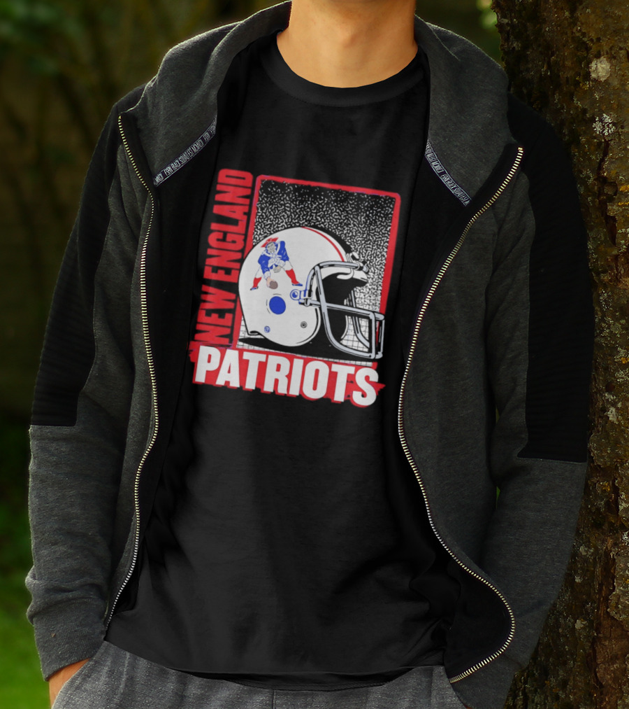 New England Patriots Vintage Helmet 2026 Season T-Shirt