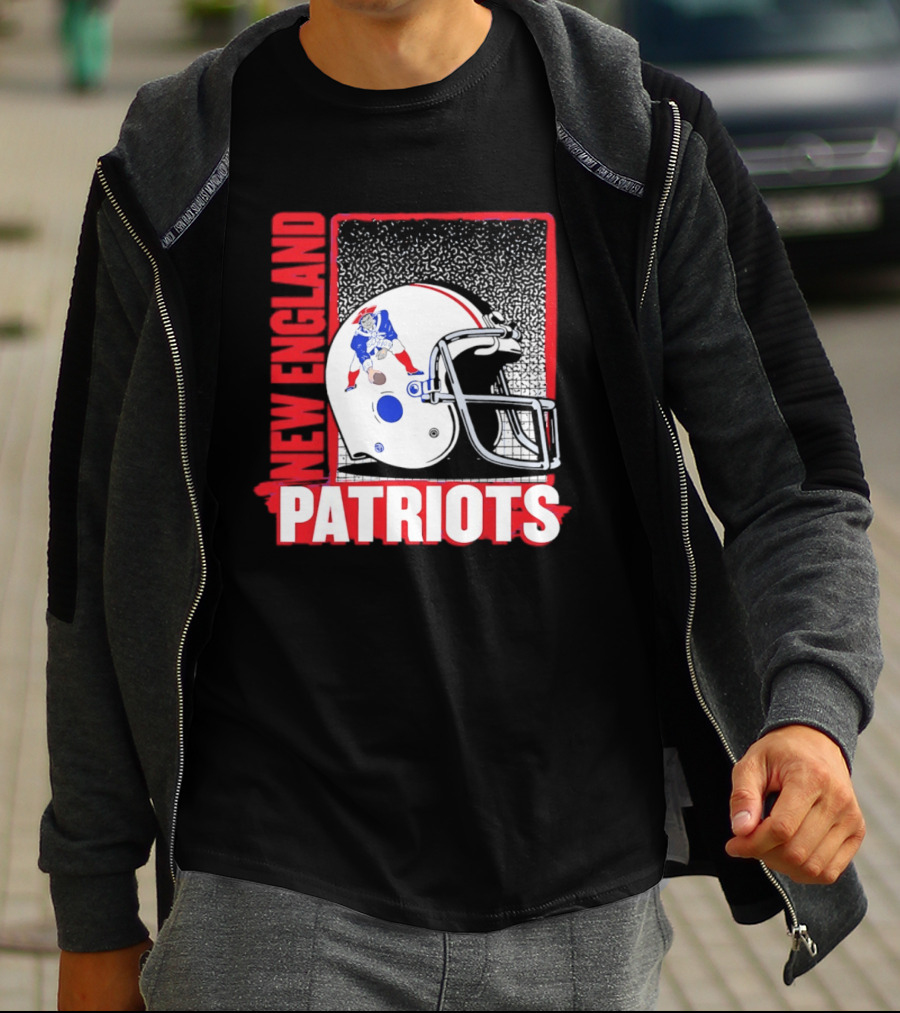 New England Patriots Vintage Helmet 2026 Season T-Shirt